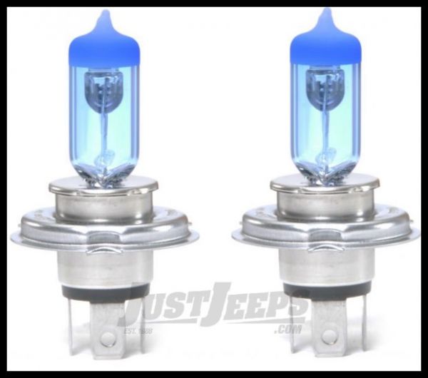 h4 xtreme white plus twin pack halogen bulbs