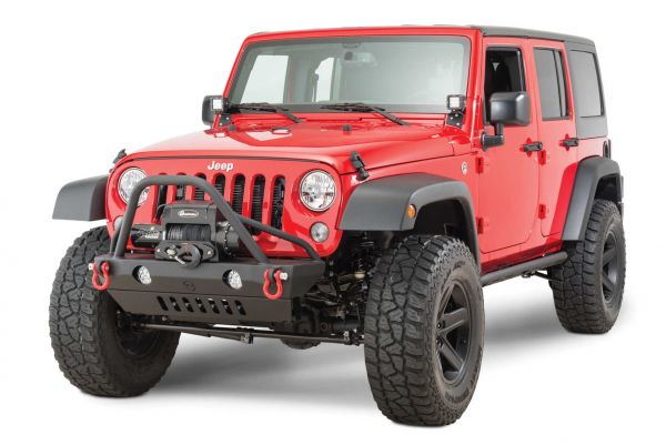 Jcr Offroad Dagger Front Winch Bumper With Pre Runner For 07 18 Jeep Wrangler Jk Jku Jsfd T Pc