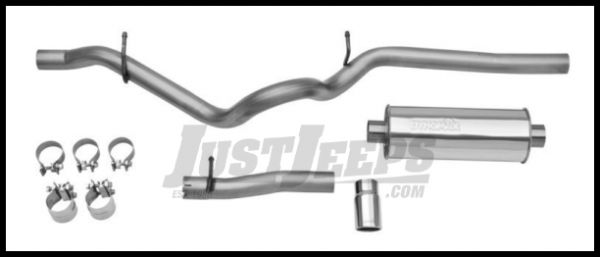 Buy DynoMax Cat Back Exhaust Stainless Steel Welded Kit With Single Exit  High Clearance For 2007-11 Jeep Wrangler JK Unlimited 4 Door 39459 for  CA$