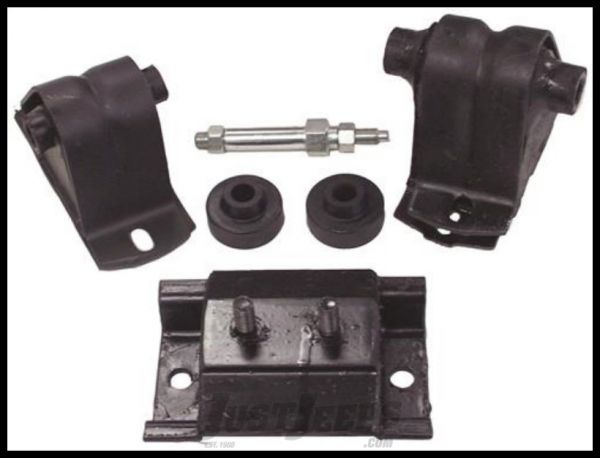 Buy Crown Automotive Engine & Transmission Mount Kit For 1991-95 Jeep  Wrangler YJ With 4 CYL  52017534K for CA$