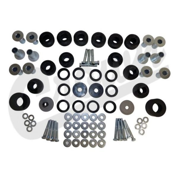 Crown Body Mount Master Kit for 79-86 Jeep CJ5, CJ7, CJ8 w/ Steel