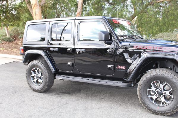 Buy Go Rhino Running Boards In Protective Bedliner Finish For 2018 Jeep Wrangler JL Unlimited 4 Door Models for CA 803.95