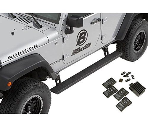 Buy BESTOP PowerBoard NX Retractable Electric Running Boards For 2007-18 Jeep  Wrangler JK Unlimited 4 Door Models 75652-15 for CA$1,