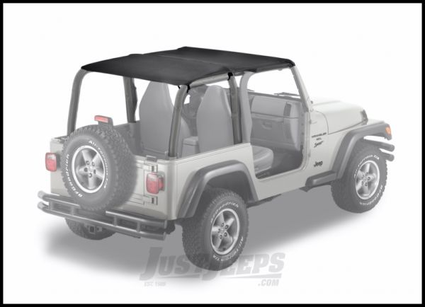 Buy BESTOP Strapless Safari Bikini Top In Black Denim For 1997-02 Jeep  Wrangler TJ 52530-15 for CA$