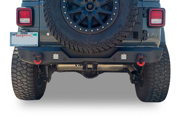 Body Armor Orion Rear Bumper for 18-24 Jeep Wrangler JL, JLU JL-2966