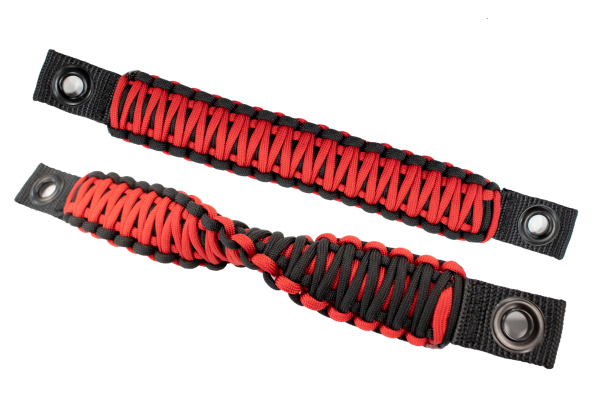 2024 RBW2255-05 Rug_Beater_Wire_Paracord Chevron Black_Red_Gray