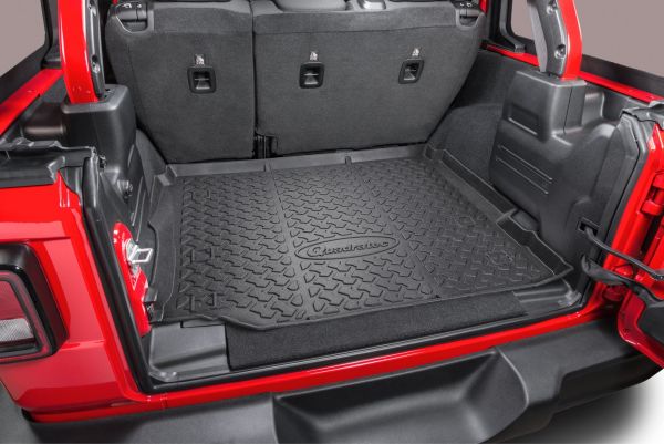 Quadratec Ultimate All Weather Rear Cargo Liner for 18+ Jeep Wrangler JL  Unlimited 14255JLUC-