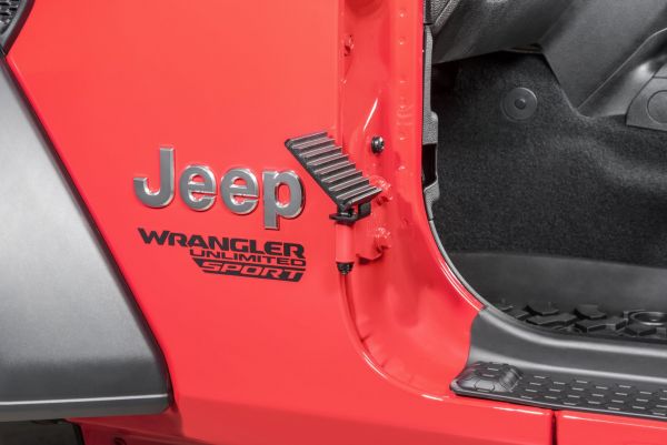 Jeep wrangler shop foot rest