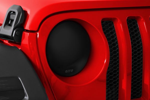 GT Styling Headlight Covers 2pc. Smoked for 18 Jeep Wrangler JL