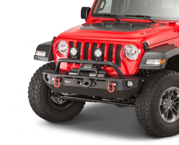 Buy Quadratec QRC Front Winch Ready Bumper Stubby Without Winch for 18-20+ Jeep  Wrangler JL, JLU Gladiator JT for CA$