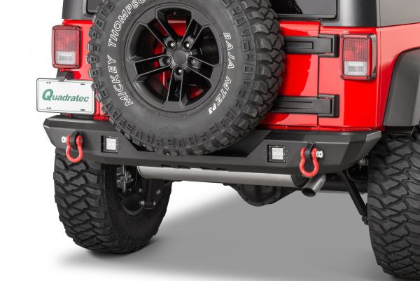 Buy Quadratec Mid Width Rear Bumper With Quadratec 3