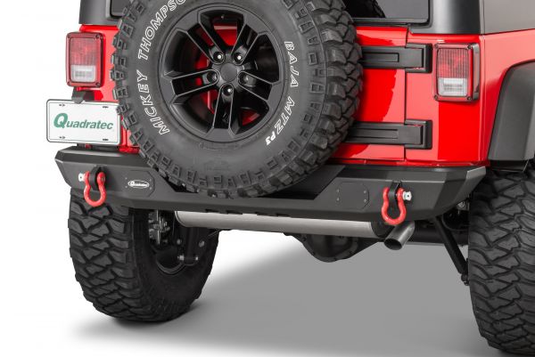 Buy Quadratec Mid Width Rear Bumper Without Lights for 07-18 Jeep Wrangler  JK, JKU  for CA$