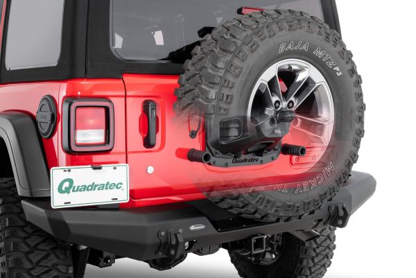 Quadratec Tailgate Spare Tire Bump Stop Kit for 07-18+ Jeep Wrangler JK,  JKU  JL, JLU 16053.5300