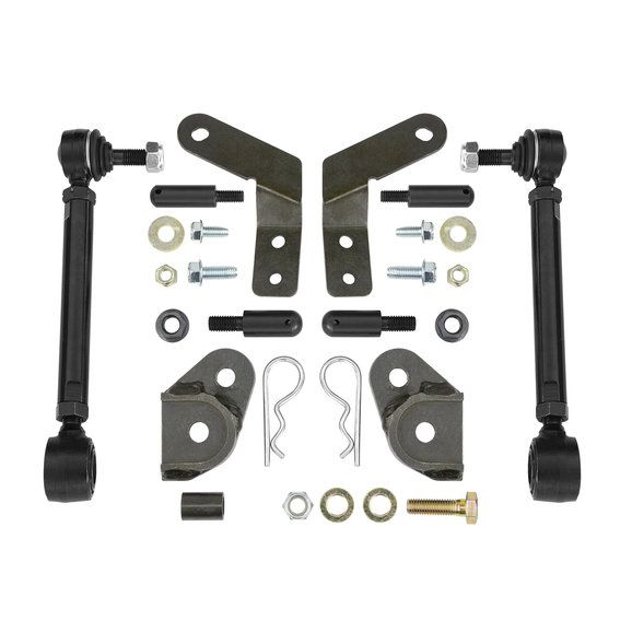 Rancho Front Adjustable Sway Bar Disconnects for 18+ Jeep Wrangler JL & 20+  Gladiator JT RS62126B