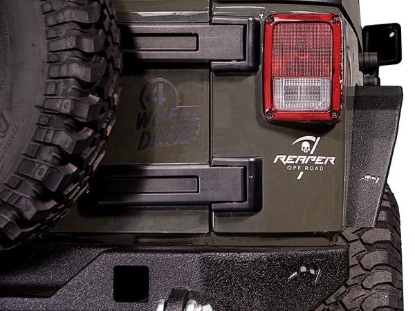 Reaper Off-Road Ripper Rear Fender Flare Kit for 07-18 Jeep Wrangler JK   Unlimited JK JKFNDRX1-B