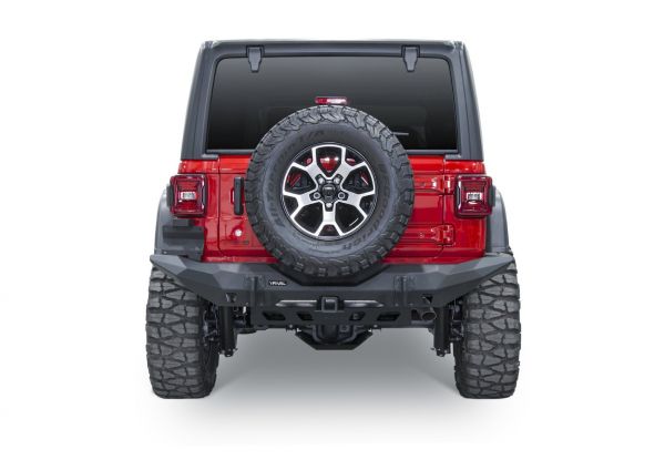 Rival 4x4 Aluminum Rear Bumper for 18+ Jeep Wrangler JL, JLU 2DJL-