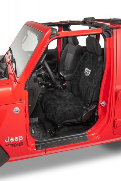 Buy INSYNC Seat Towel Cover Featuring Jeep Grille Logo In Black SA100JEPGB for CA 41.95