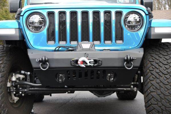 HyLine OffRoad Summit Air Dam Skid Plate for 18+ Jeep Wrangler JL & 20 ...