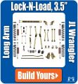 MetalCloak 3.5" Lock-N-Load, Bolt-On Long Arm Suspension & Lift Kit for 18+ Jeep Wrangler JL Unlimited A4335